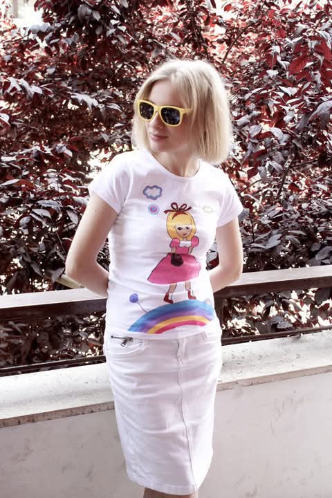 Ritmurile culorilor - tricou personalizat